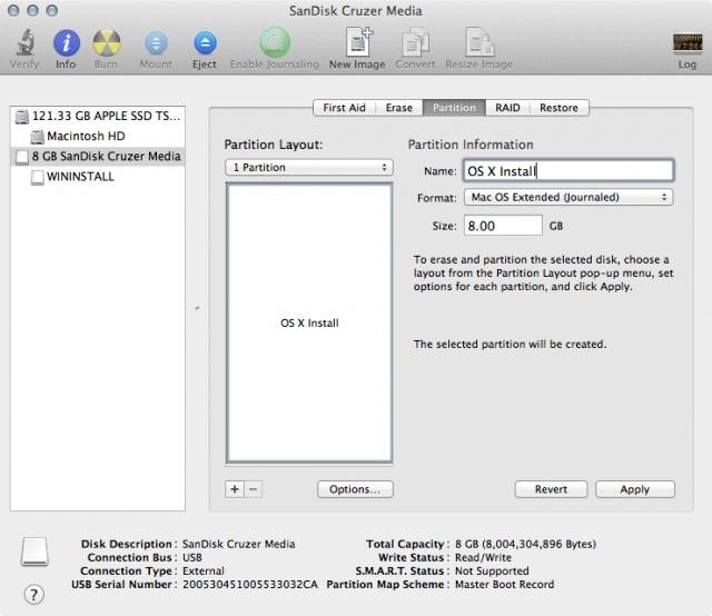 Mac bootable usb drive